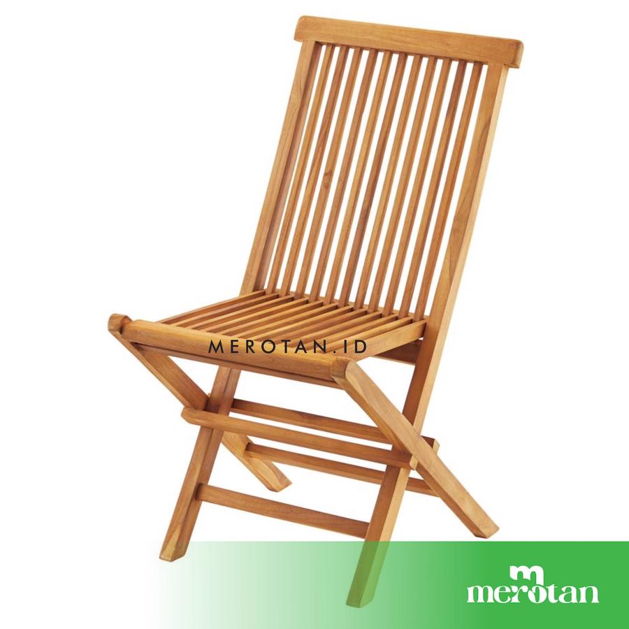 Set Kursi Lipat Garden / Kursi Taman / Kursi Meja Makan / Kursi Jati