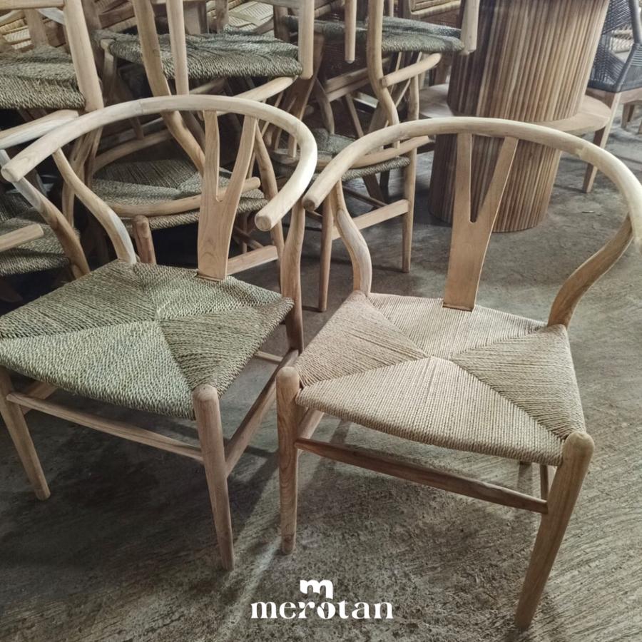 Kursi Cafe Anyaman / Kursi Wisbhone / Kursi Makan