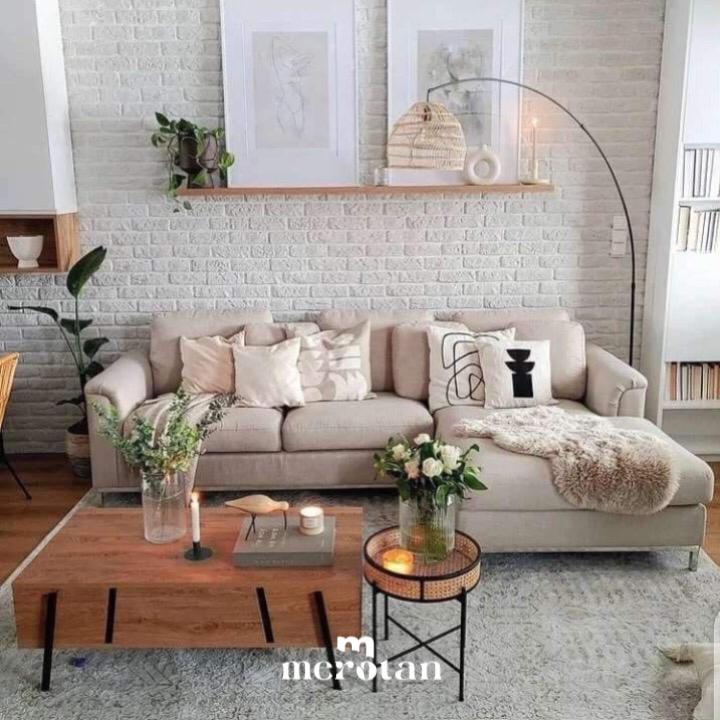 Set Sofa Tamu Sudut / Set Kursi Tamu Minimalis