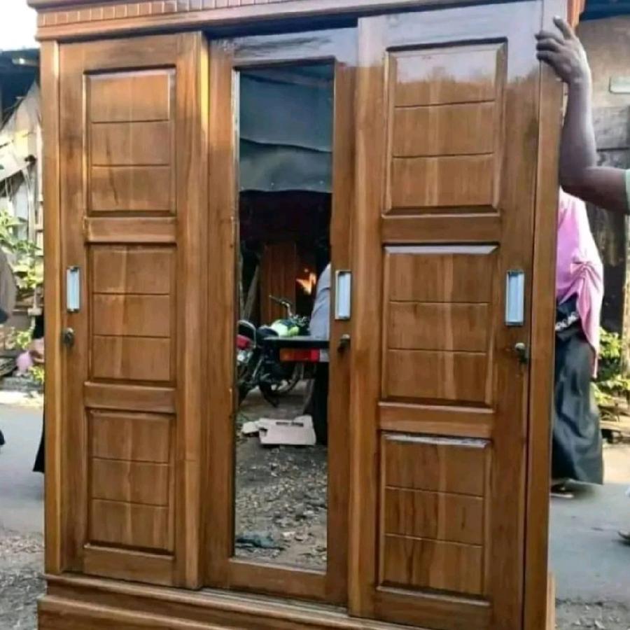Lemari Sleding/Geser Pintu 3 almari baju 4