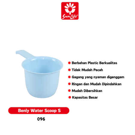SunLife Benly Water Scoop (S) Gayung Bulat Gayung Air Plastik SNL-096 S