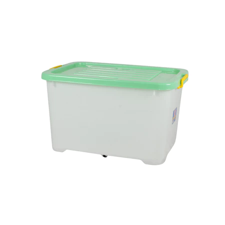 Sunlife Lotus Container 100 Liter Container Besar Plastik Dengan Tutup Container Box Serbaguna SNL-6906