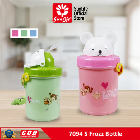SunLife Froz Bottle – Botol Minum Anak Lucu & Anti Tumpah SNL-7094 S