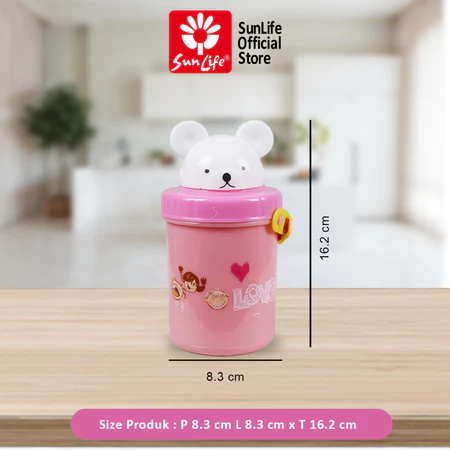 SunLife Froz Bottle – Botol Minum Anak Lucu & Anti Tumpah SNL-7094 S