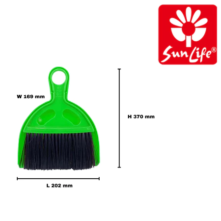 SunLife Oregon Pengki Mini 1 Pcs Dengan Sikat Dustpan With Brush Plastik SNL-211