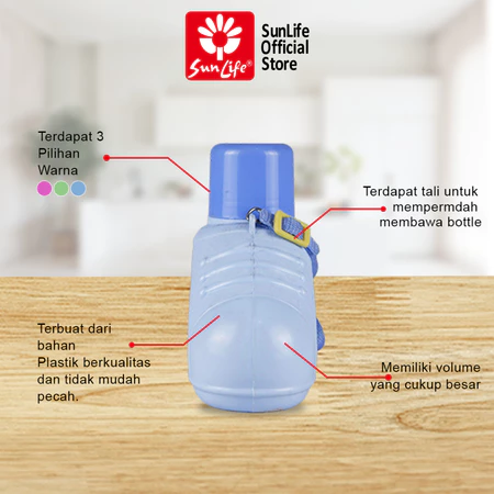 SunLife Shoes Bottle Botol Minum Anak Unik Bentuk Sepatu SNL-7065
