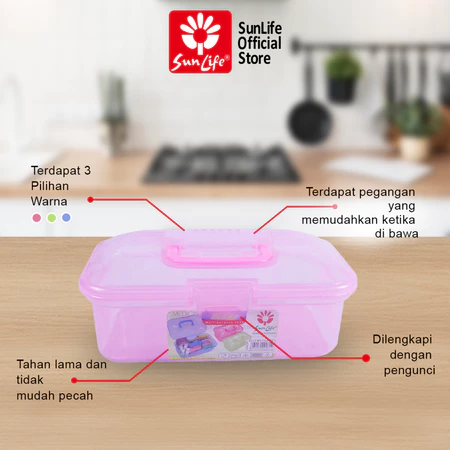 SunLife Elly Multipurpose Case Kotak Penyimpanan Kotak Aksesoris Serbaguna SNL-081