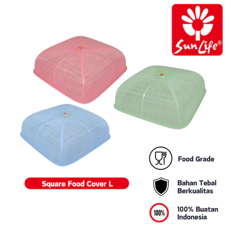 SunLife Square Food Cover L Tudung Saji Super Besar Bentuk Persegi SNL-IIIL ( L )