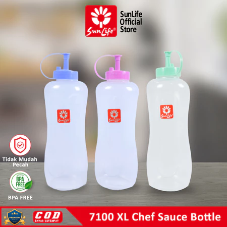 SunLife Chef Sauce Bottle Botol Saus Botol Kecap Botol Serbaguna SNL-7100