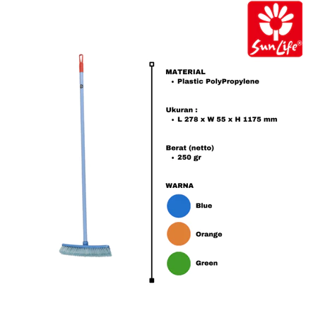 SunLife Martina Sikat Lantai 1 Pcs Floor Cleaning Brush Praktis SNL-461