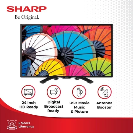 SHARP LED TV DIGITAL LED TV 24"Inch- 2T-C24DC1I