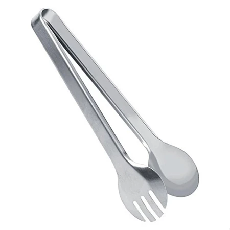 Alat Penjepit Capit Makanan Stainless Steel / Capitan Roti Kue BBQ Stenlis
