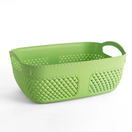 Keranjang Serbaguna Estetik / Storage box Multifungsi / Storage Basket Tempat Penyimpanan Serbaguna