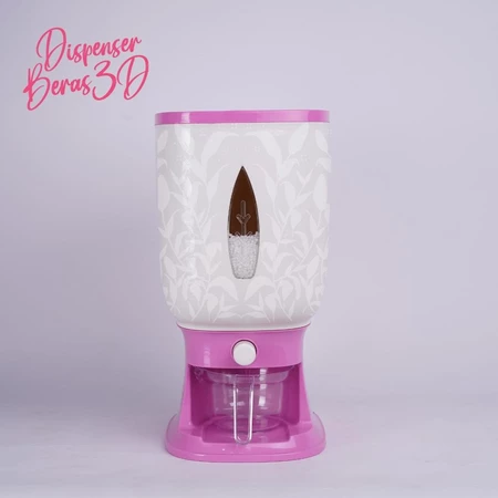Dispenser Beras Otomatis Anti Hama / Tempat Wadah Penyimpanan Beras New Modern Tidak Lembab Food Grade