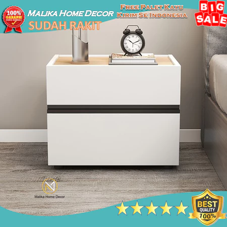 n40 meja laci sudut kamar meja side bed meja samping tempat tidur