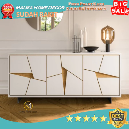 HPL Kabinet K3 3 pintu estetik bisa request warna