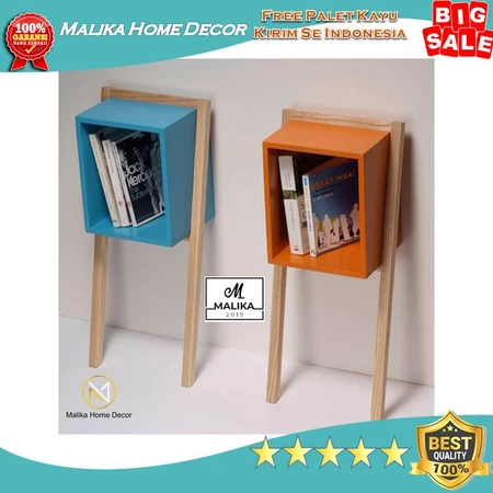 Side storage side table nakas unik minimalis penyimpanan serbaguna