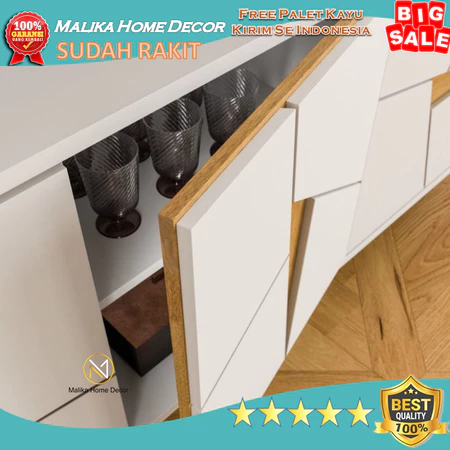 HPL Kabinet K3 3 pintu estetik bisa request warna