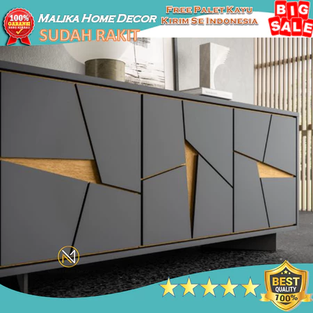 HPL Kabinet K3 3 pintu estetik bisa request warna