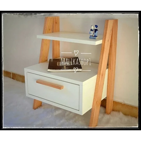 Nakas Minimalis laci N11 satu laci dan rak meja samping bedsise table meja samping tempat tidurmeja samping sofameja estetik minimalis