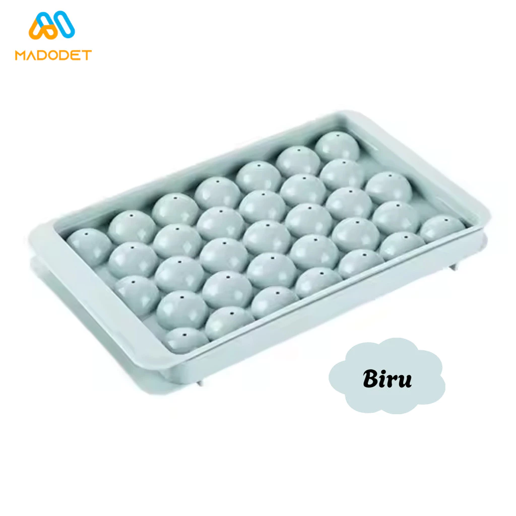 Madodet Cetakan Es Batu Bulat Jelly 33 Lubang Food Grade - MDT160