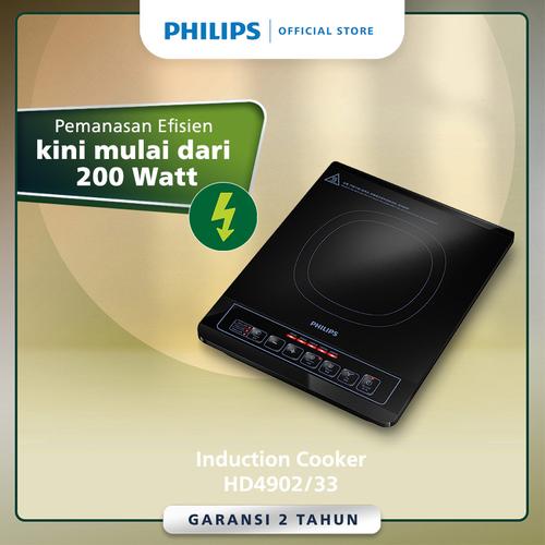 Philips Induction Cooker LOW WATT HD4902/33 - 200W - Reguler