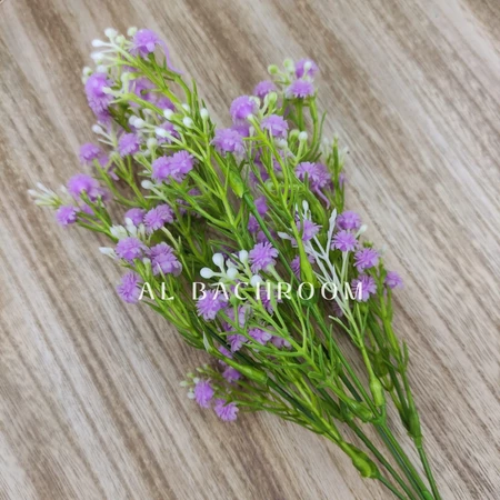 BUNGA PLASTIK BABYBREATH MELATI B8121 BUNGA ARTIFCIAL DEKORASI BUKET