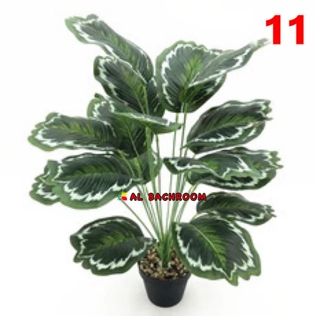 TANAMAN ARTIFICIAL AGLONEMA D18T60 BUNGA KELADI B8180 VARIASI NOMER 11-22 TANAMAN HIAS PLASTIK AESTHETIC HOKI