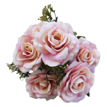 BUNGA ROSE VELVET MAWAR BELUDRU 7 CABANG BUNGA ARTIFICIAL HIASAN DEKORASI WEDDING AESTETIC B8472