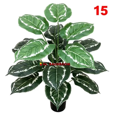 TANAMAN ARTIFICIAL AGLONEMA D18T60 BUNGA KELADI B8180 VARIASI NOMER 11-22 TANAMAN HIAS PLASTIK AESTHETIC HOKI