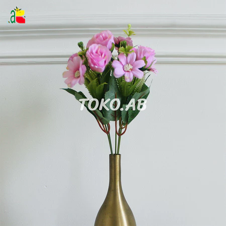 BUNGA MAWAR ARTIFICIAL DAYSI PAKIS B8042 HIAS BUNGA ARTIFICIAL DEKORASI RUMAH PESTA MMDP55