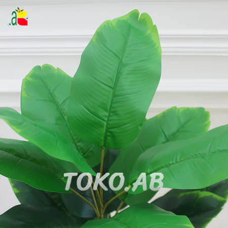TANAMAN HIAS PLASTIK DAUN PISANG D21 MB B8191 DEKORA