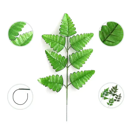 DAUN PAKIS PLASTIK 7D ARTIFICIAL DEKORASI HIAS RUMAH B8407