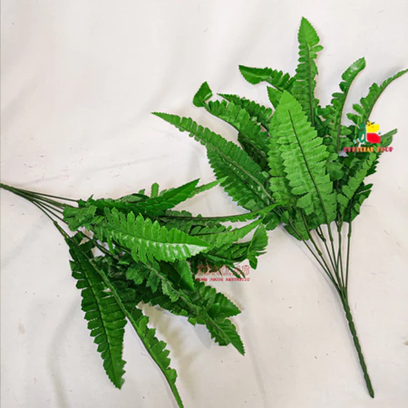 DAUN PAKIS ARTIFICIAL C7 HIJAU B8457 BUKET TANAMAN HIAS PLASTIK DEKORASI WEDDING RUANG KERJA TAMU