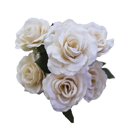 BUNGA ROSE VELVET MAWAR BELUDRU 7 CABANG BUNGA ARTIFICIAL HIASAN DEKORASI WEDDING AESTETIC B8472