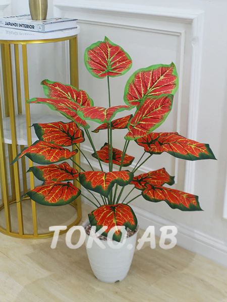 TANAMAN ARTIFICIAL AGLONEMA D18T60 BUNGA KELADI B8180 VARIASI NOMER 11-22 TANAMAN HIAS PLASTIK AESTHETIC HOKI