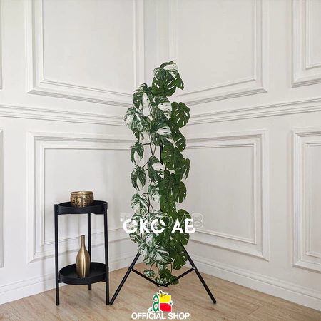 DAUN ARTIFICIAL MONSTERA JUMBO JUNTAI B8461 TANAMAN PLASTIK BUATAN HIASAN DINDING RUMAH DEKORASI TAMAN WEDDING