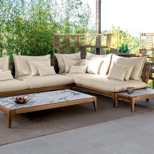 Kursi L outdoor/sofa outdor tali rope/kursi teras anyaman sintesis modern minimalis Furniture