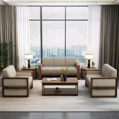 set sofa/set kursi tamu 321seater+coffe table simple modern minimalis kayu jati