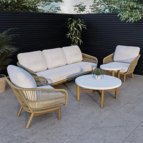 Sofa santai /sofa outdor tali rop formasi 311+meja Furniture