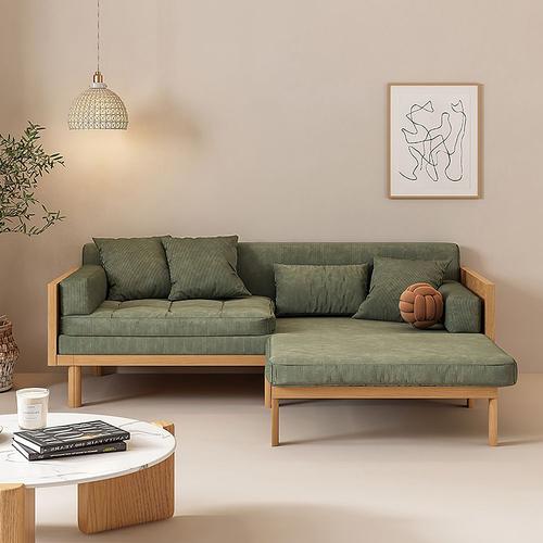 sofa bed /sofa tarikan dealova kayu jati kombinasi rotan modern minimalis 3 2 seater