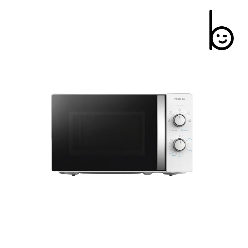 Toshiba MWP-MM20C(WH)-F MWPMM20CWHF – Microwave 20 Liter 450 Watt 5 Power Setting Low Watt