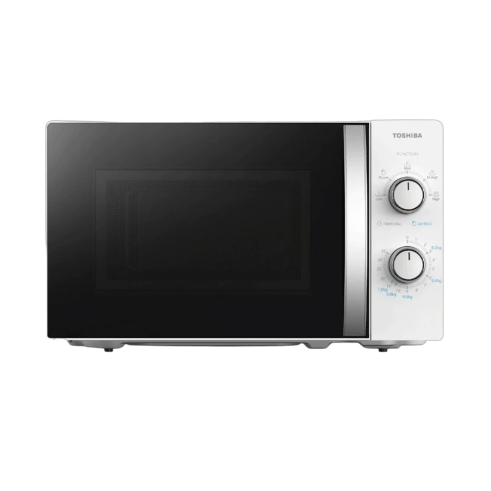 Toshiba MWP-MM20C(WH)-F MWPMM20CWHF – Microwave 20 Liter 450 Watt 5 Power Setting Low Watt