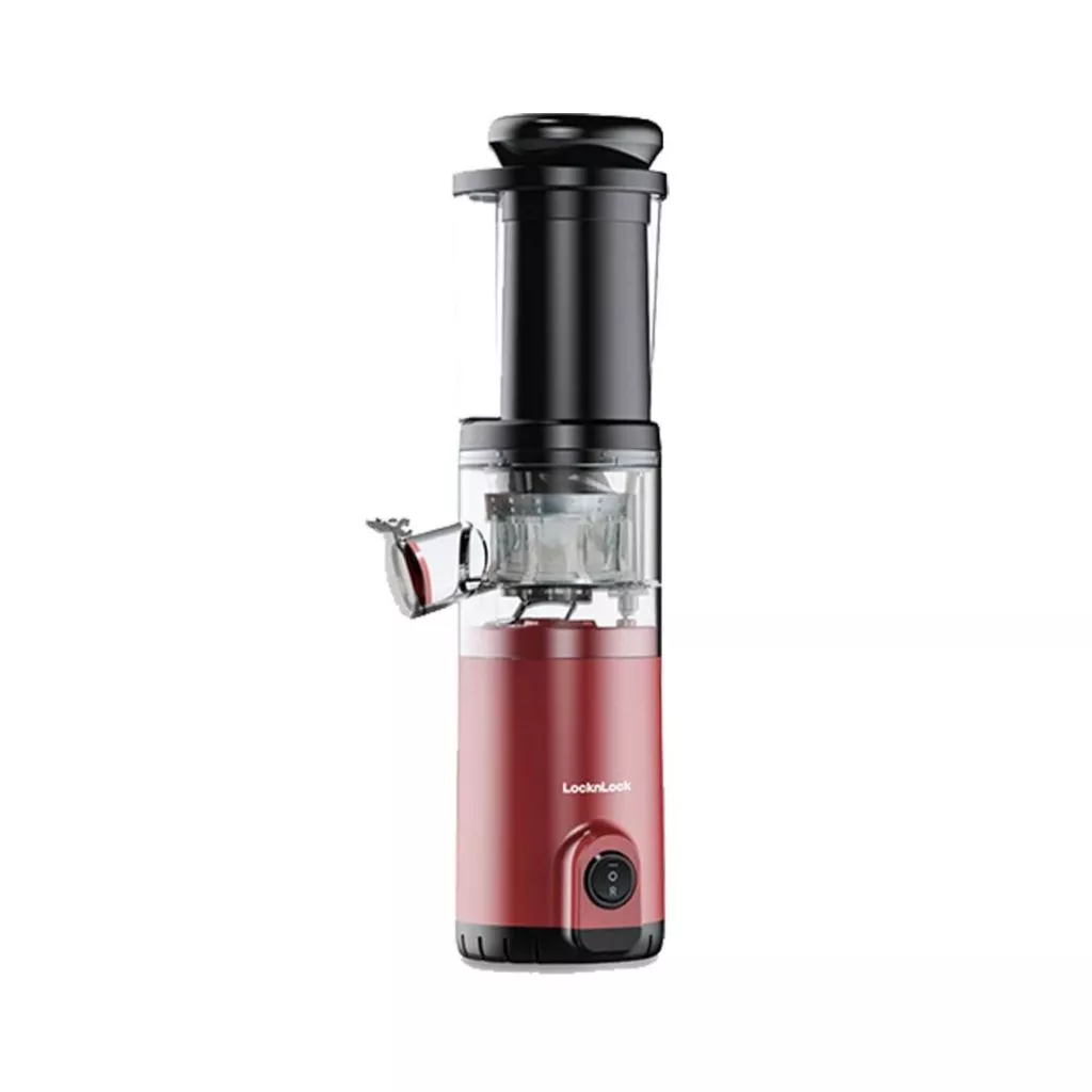 LocknLock EJJ143RED EJJ 143 RED – Slow Juicer 100 Watt tanpa ampas
