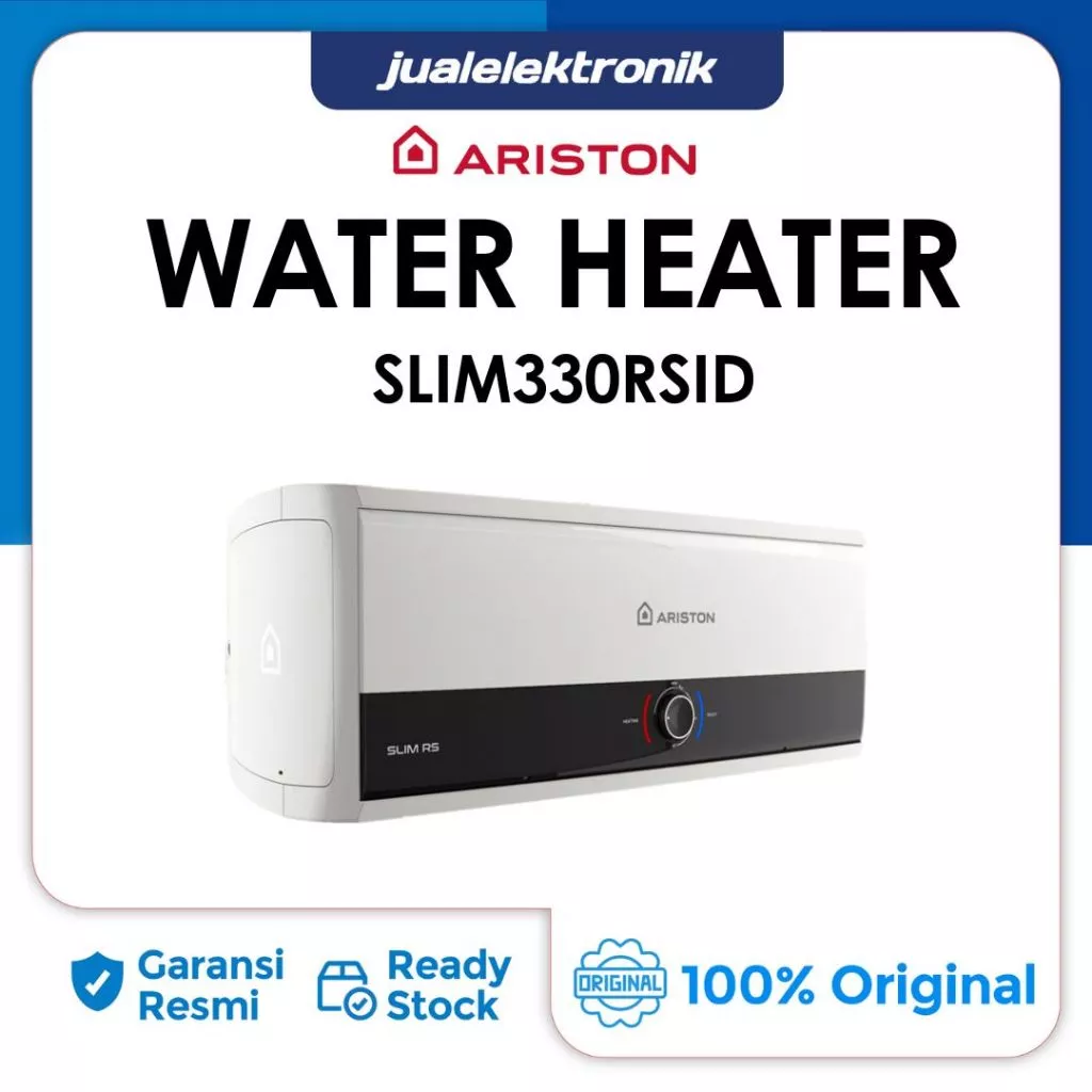 Ariston Pemanas Air Listrik SLIM330RSID - Electric Water Heater Slim 30 Liter 350 Watt