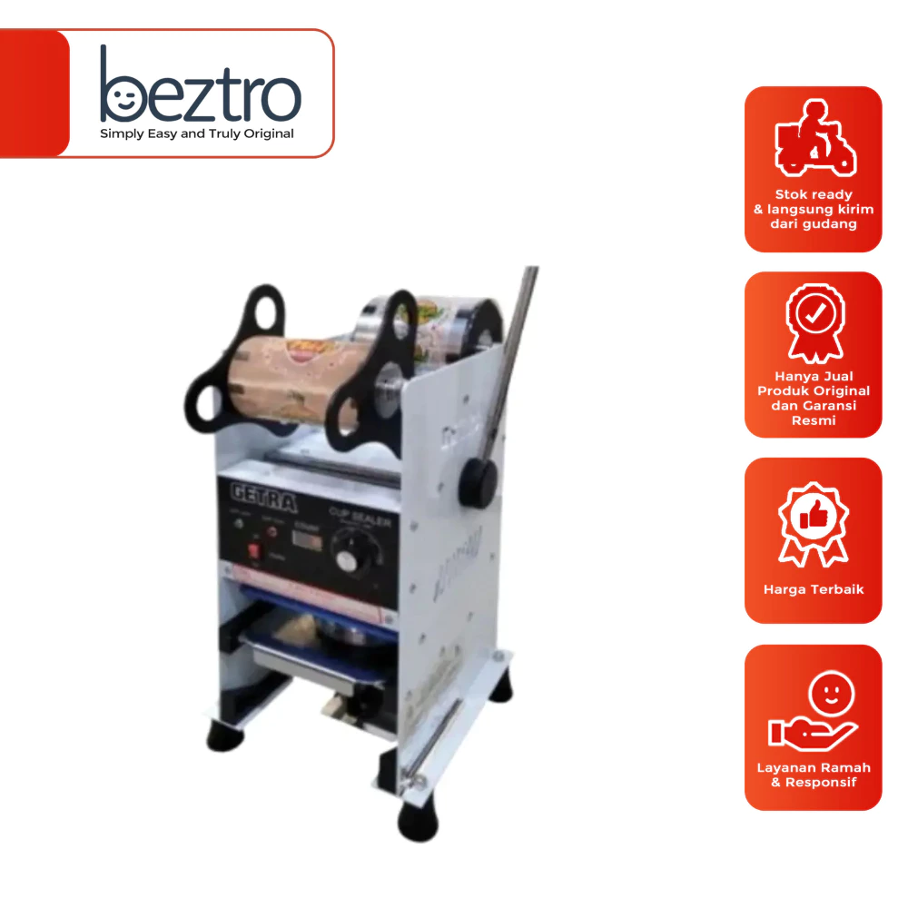 Getra ETD8SM ETD-8SM – Cup Sealer 100-200cup/jam Cup Height 180mm