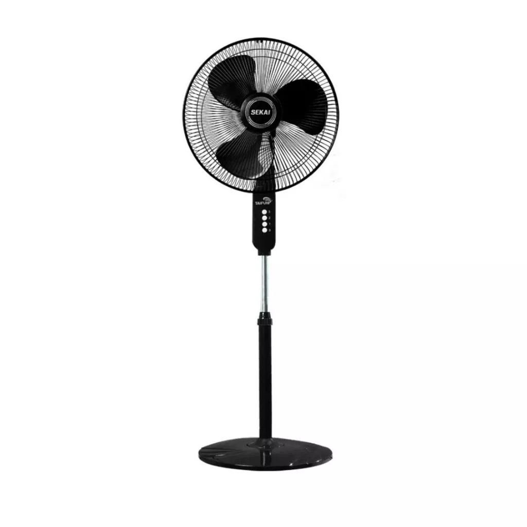 Sekai SFN1622B – Stand Fan Kipas Angin Berdiri 16 inch 50 Watt - Kaki Bulat Taifun Series SFN 1622 B