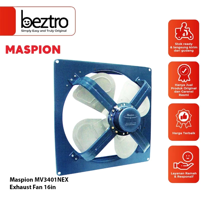 MasPion MV3401NEX - Exhaust Fan MV-3401 NEX