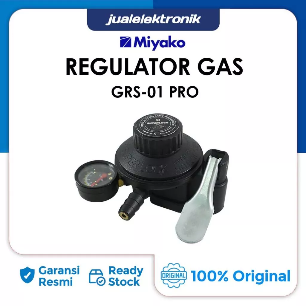 Gascomp GRS-01 PRO – Regulator Gas Meter Super Lock +Adjuster GRS01PRO