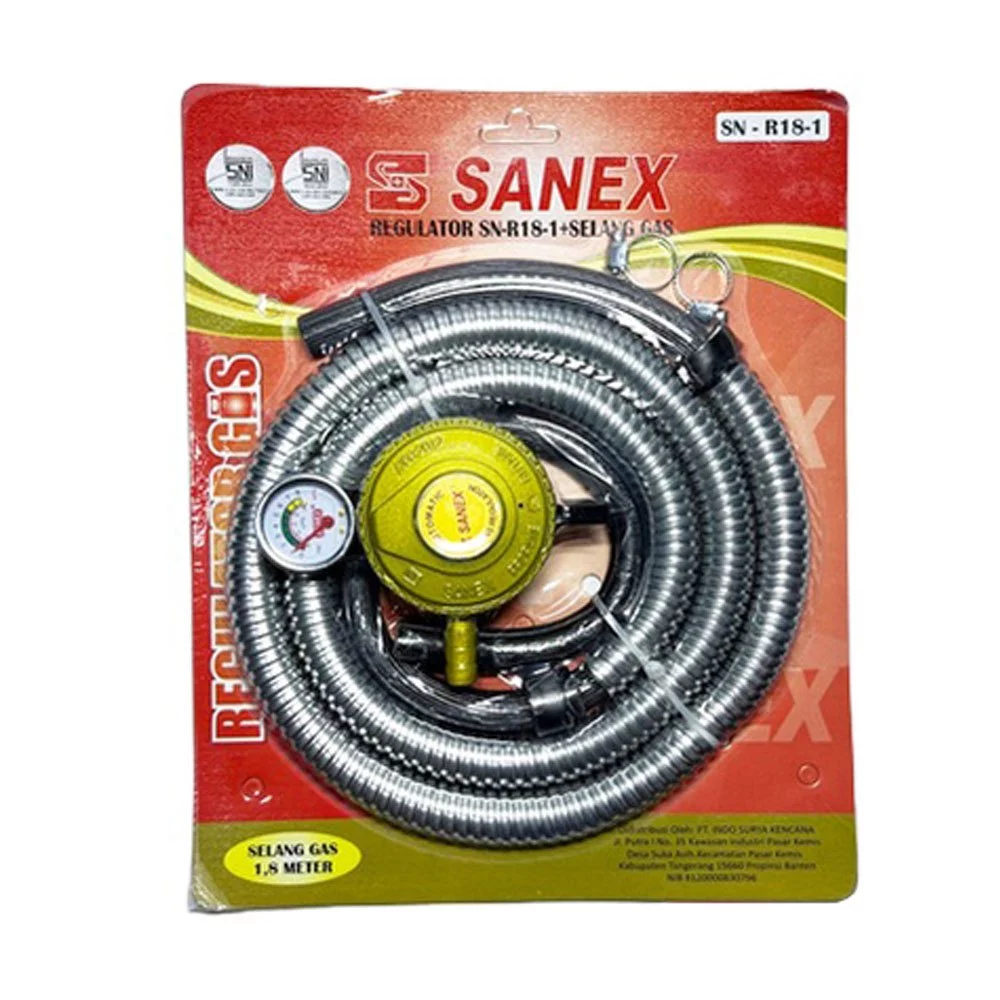 Sanex SN-R181 SNR181 – Regulator Meter Paket Selang Tekanan Rendah